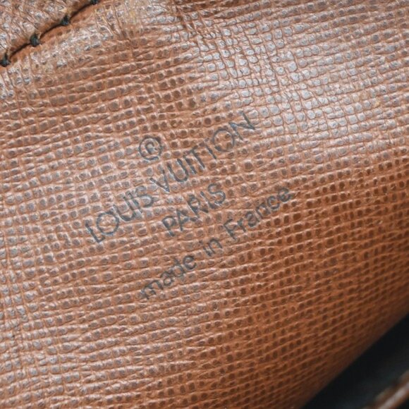 LOUIS VUITTON Danube Shoulder Bag Monogram Leather Brown France M45266 30EF717 - Picture 15 of 16